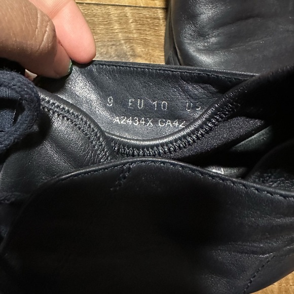 Zegna Men’s Leather Shoes Size 10 X3 - Picture 3 of 5